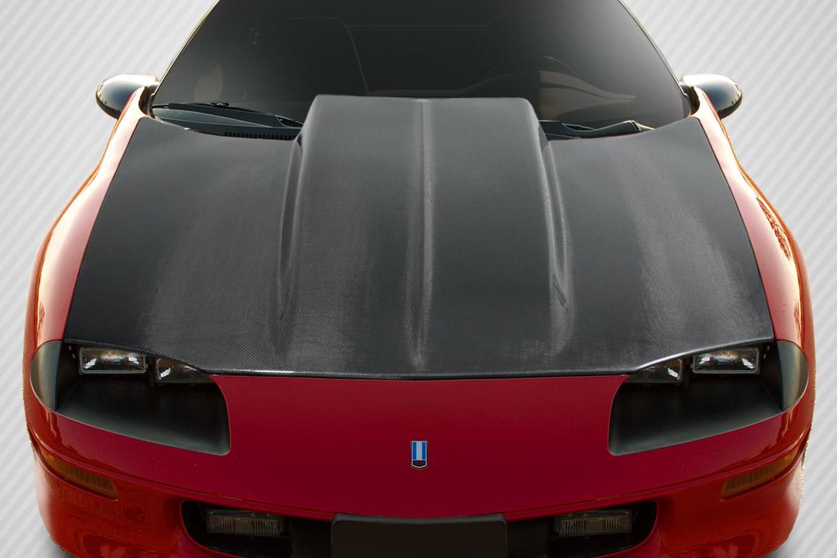 1993-1997 Chevrolet Camaro Carbon Creations Cowl Carbon Fiber Hood - Image 1