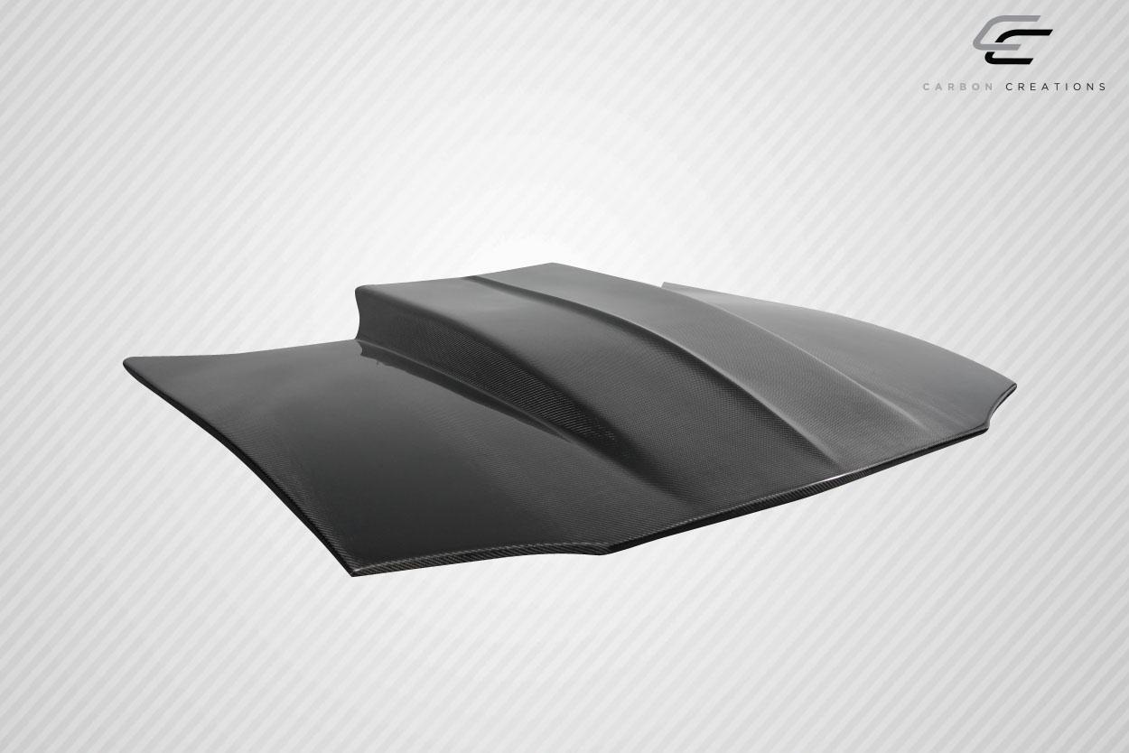 1993-1997 Chevrolet Camaro Carbon Creations Cowl Carbon Fiber Hood - Image 3