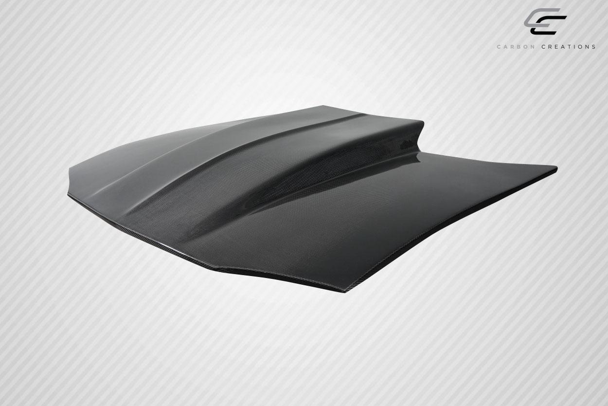 1993-1997 Chevrolet Camaro Carbon Creations Cowl Carbon Fiber Hood - Image 4