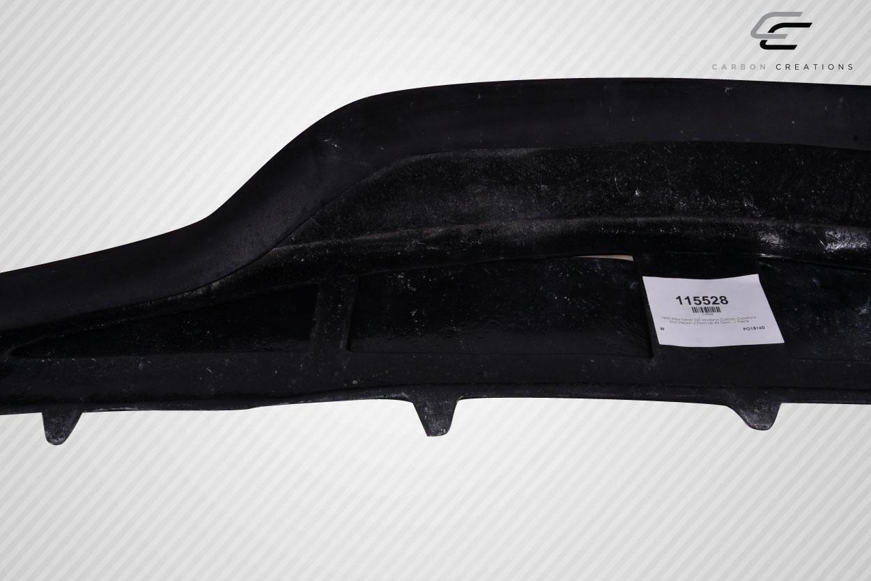 1999-2004 Ferrari 360 Modena Carbon Creations Eros Version 2 Carbon Fiber Front Lip - Image 7