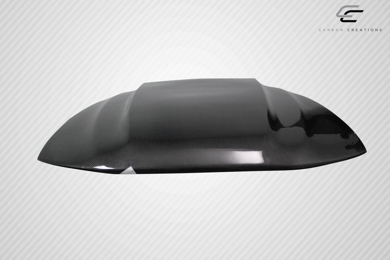 1999-2004 Ford Mustang Carbon Creations Cowl Carbon Fiber Hood - Image 3