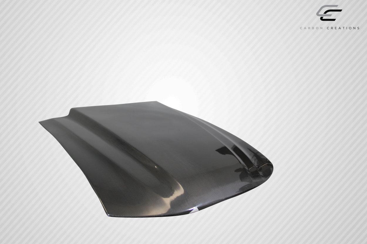 1999-2004 Ford Mustang Carbon Creations Cowl Carbon Fiber Hood - Image 4