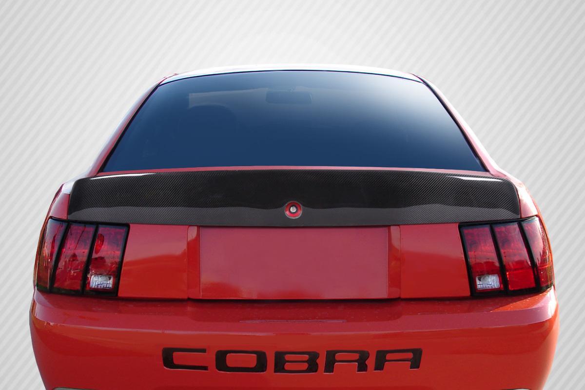 1999-2004 Ford Mustang Carbon Creations Cobra Look Carbon Fiber Rear Wing - Image 1