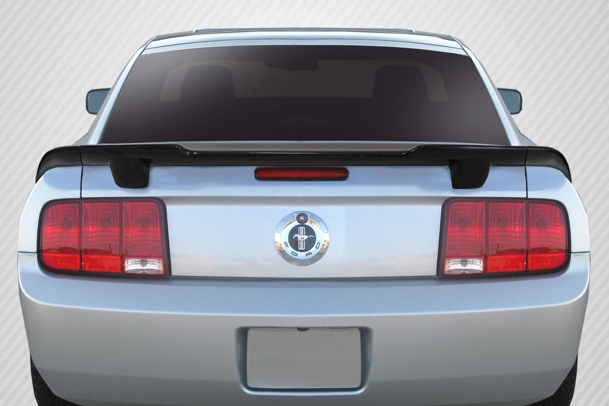 2005-2009 Ford Mustang Carbon Creations R-Spec Carbon Fiber Rear Wing - Image 1