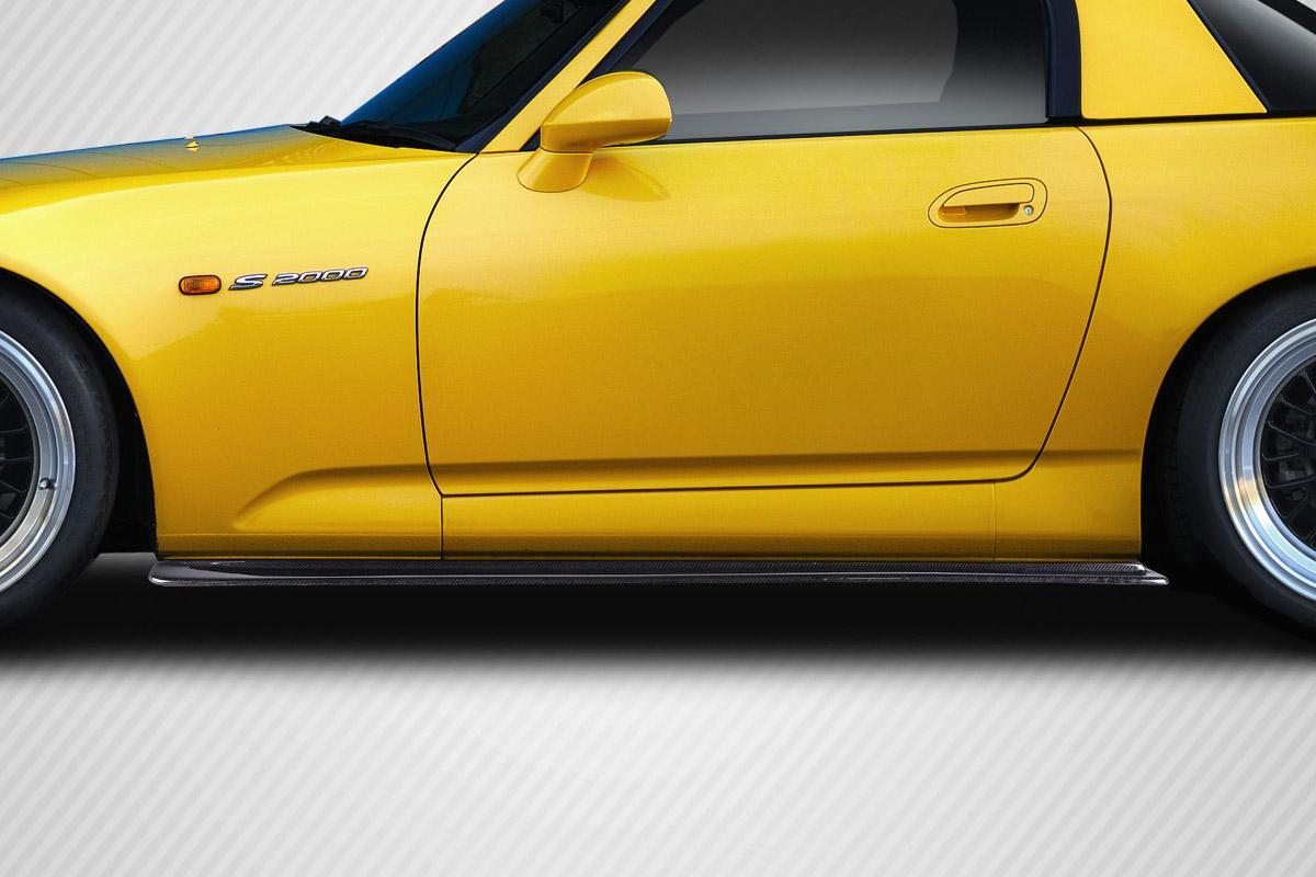 2000-2009 Honda S2000 Carbon Creations A-Sport Carbon Fiber Side Skirts - Image 1