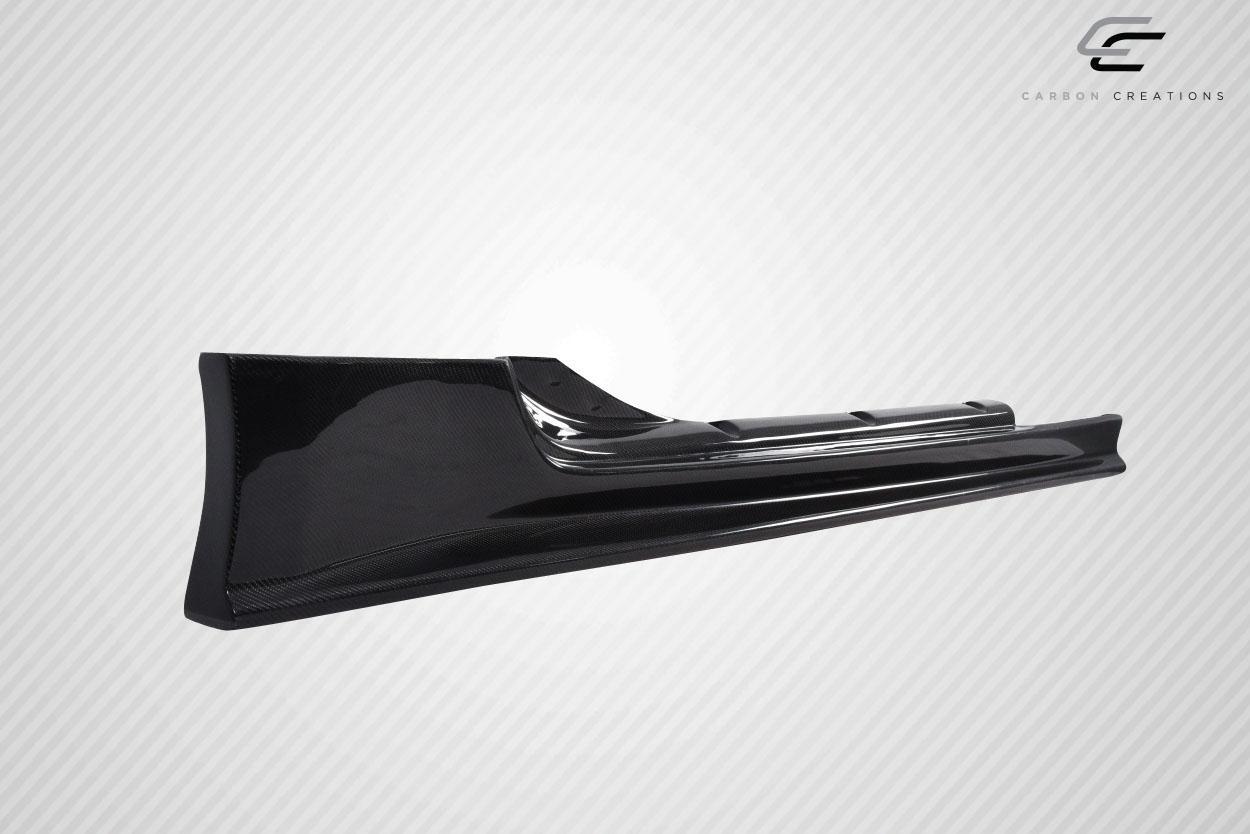 2009-2020 Nissan 370Z Carbon Creations Z1 Extreme Carbon Fiber Side Skirts - Image 3