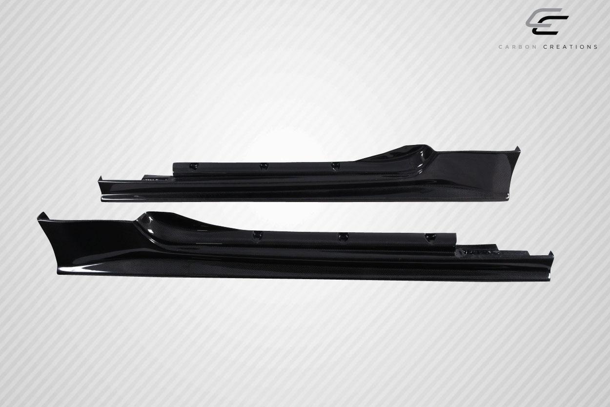 2009-2020 Nissan 370Z Carbon Creations Z1 Extreme Carbon Fiber Side Skirts - Image 6