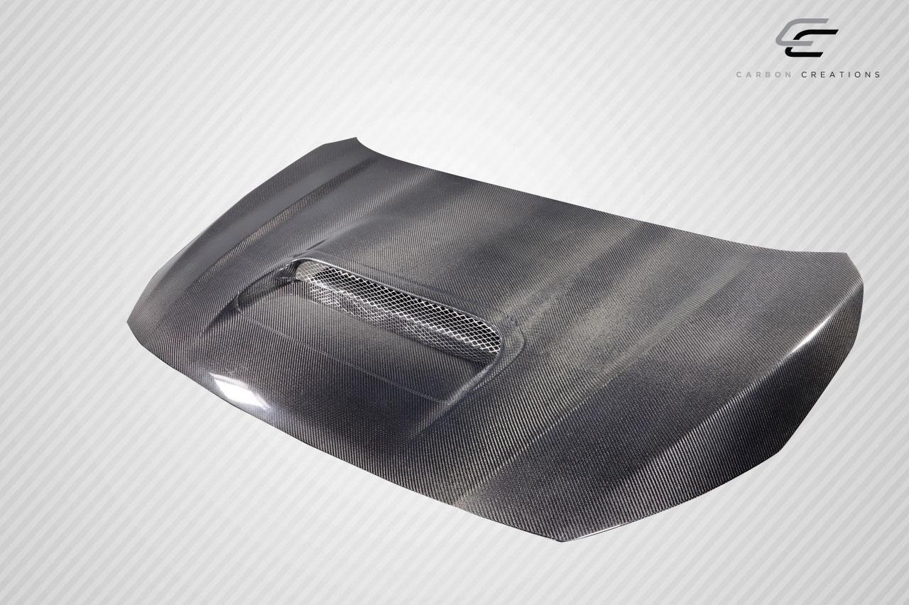 2018-2023 Subaru Crosstrek Carbon Creations STI Look Carbon Fiber Hood - Image 3