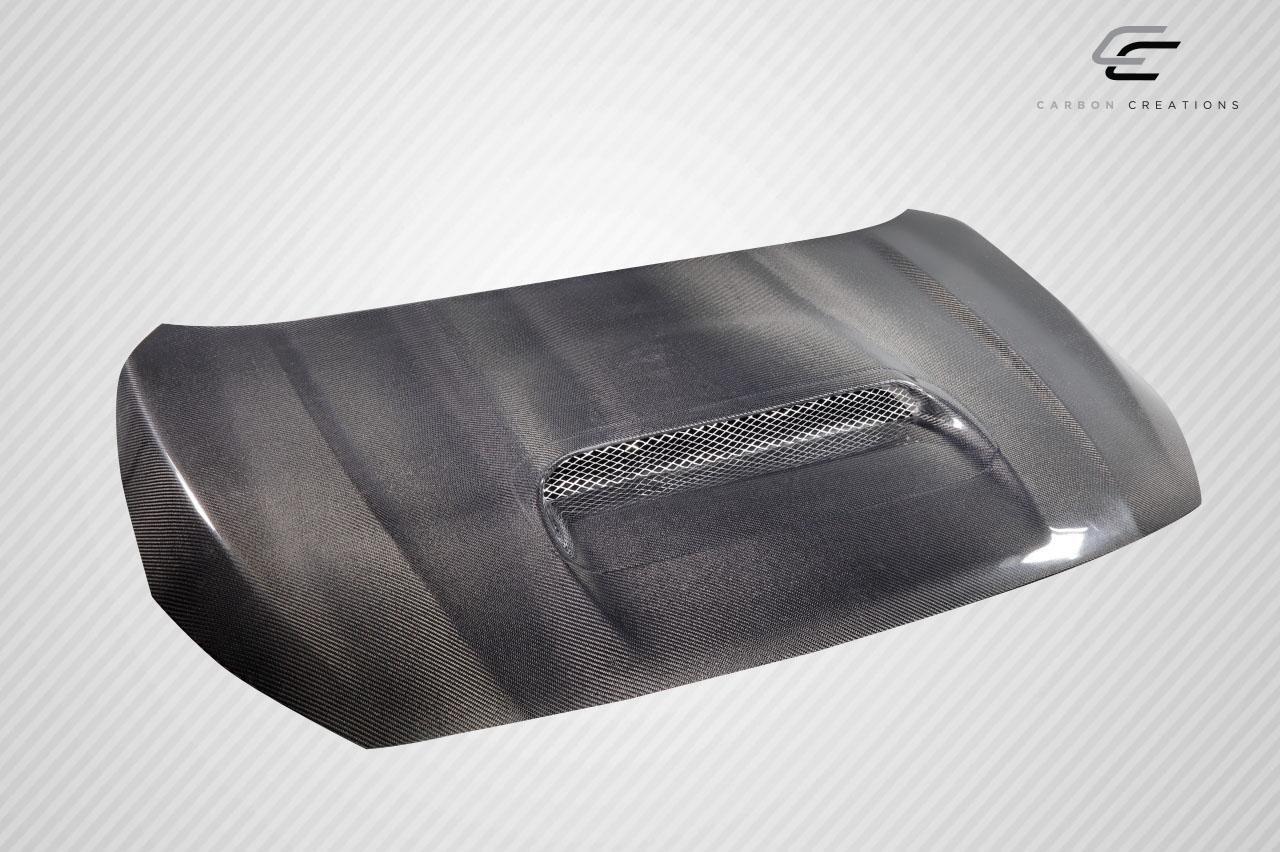 2018-2023 Subaru Crosstrek Carbon Creations STI Look Carbon Fiber Hood - Image 4