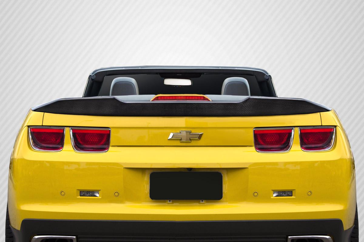 2010-2013 Chevrolet Camaro Carbon Creations A Spec Carbon Fiber Rear Wing - Image 1