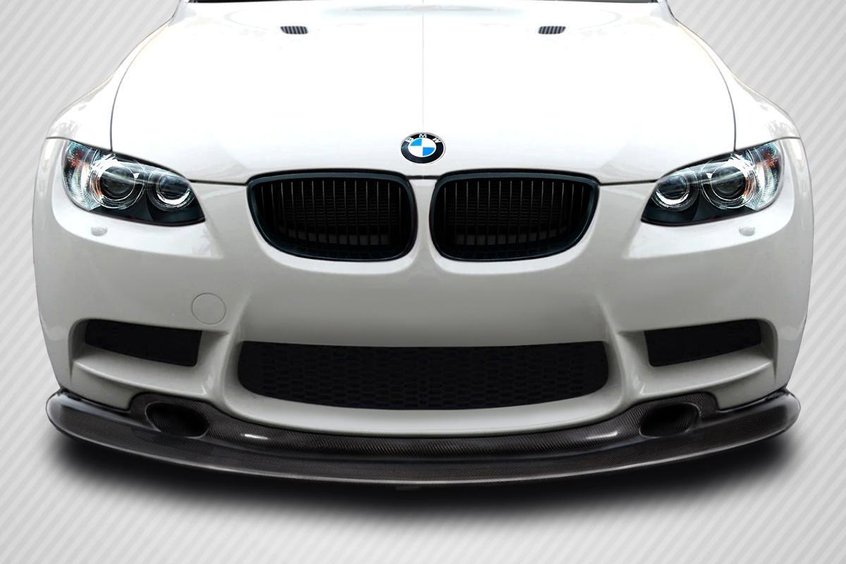 2008-2013 BMW M3 Carbon Creations GT4 Look Carbon Fiber Front Lip - Image 1