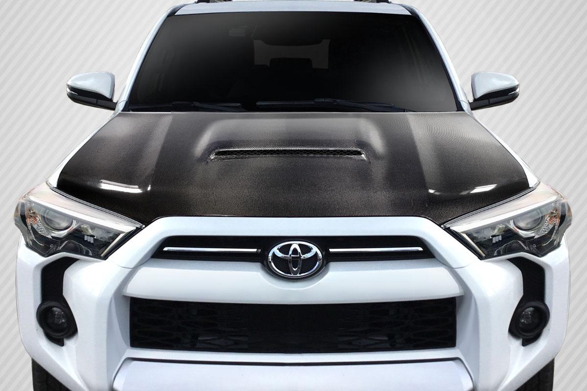 2010-2024 Toyota 4Runner Carbon Creations TD3000 Carbon Fiber Hood - Image 1