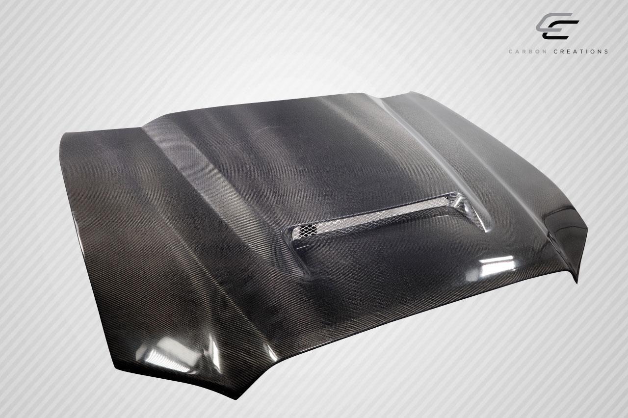 2016-2023 Toyota Tacoma Carbon Creations RKS Carbon Fiber Hood - Image 3