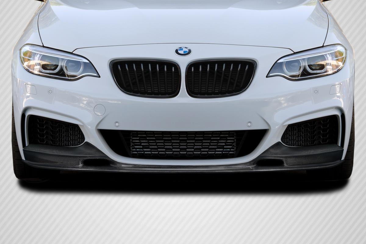 2014-2021 BMW 2 Series Carbon Creations GTF Carbon Fiber Front Lip - Image 1