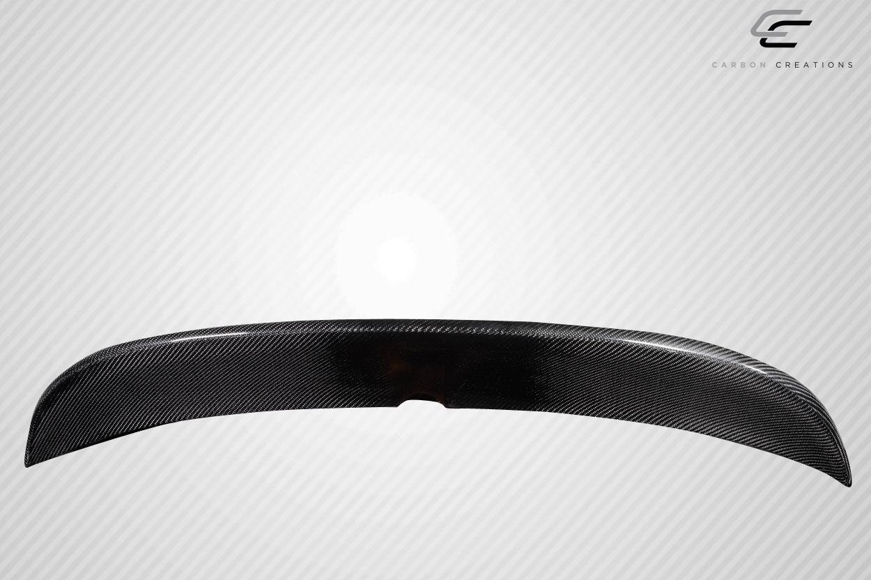 2012-2019 Fiat 500 Carbon Creations Bart Look Carbon Fiber Rear Wing - Image 5