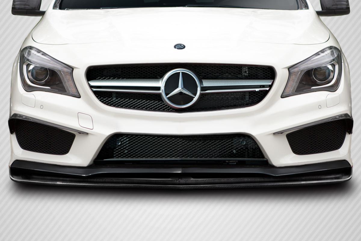 2014-2015 Mercedes CLA Carbon Creations R Spec Carbon Fiber Front Lip - Image 1