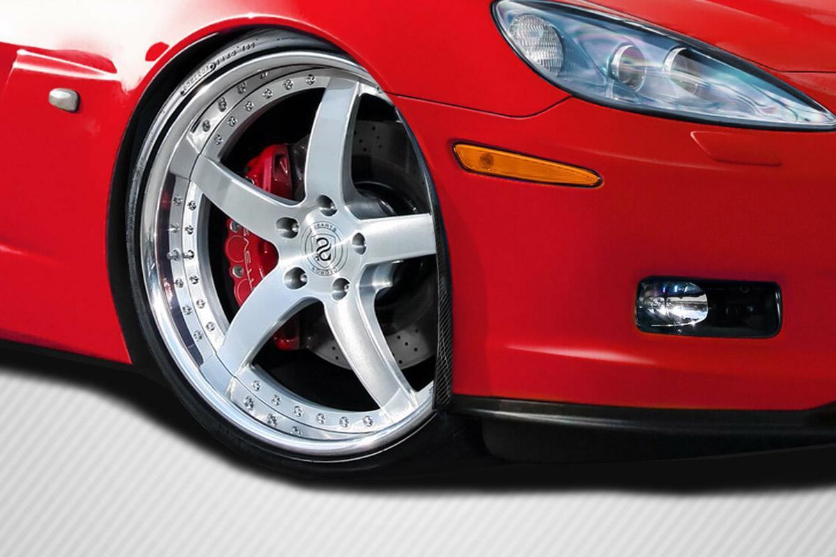2005-2013 Chevrolet Corvette Carbon Creations ZR Carbon Fiber Fender - Image 1