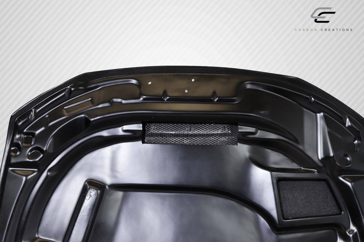 2011-2023 Dodge Durango Carbon Creations SRT Look Carbon Fiber Hood - Image 10