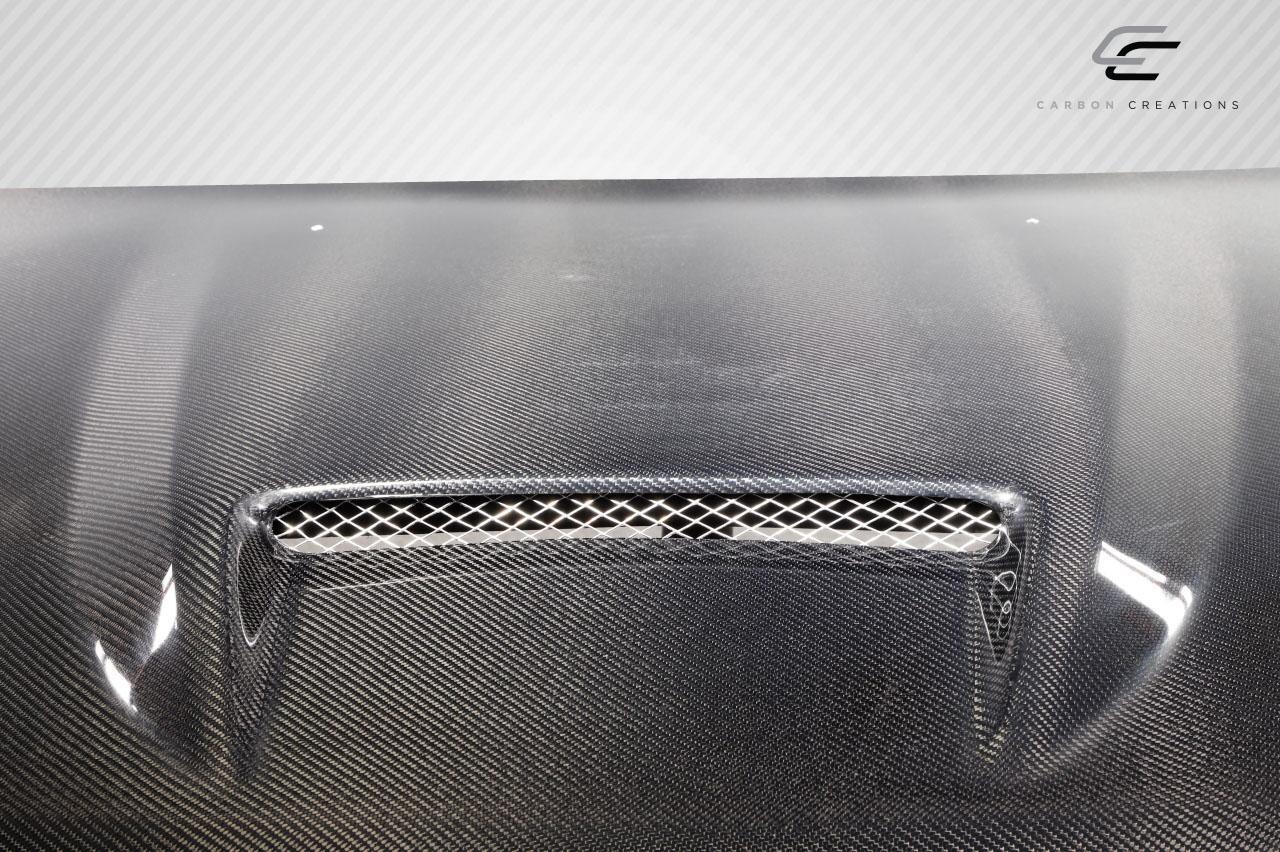 2011-2023 Dodge Durango Carbon Creations SRT Look Carbon Fiber Hood - Image 6