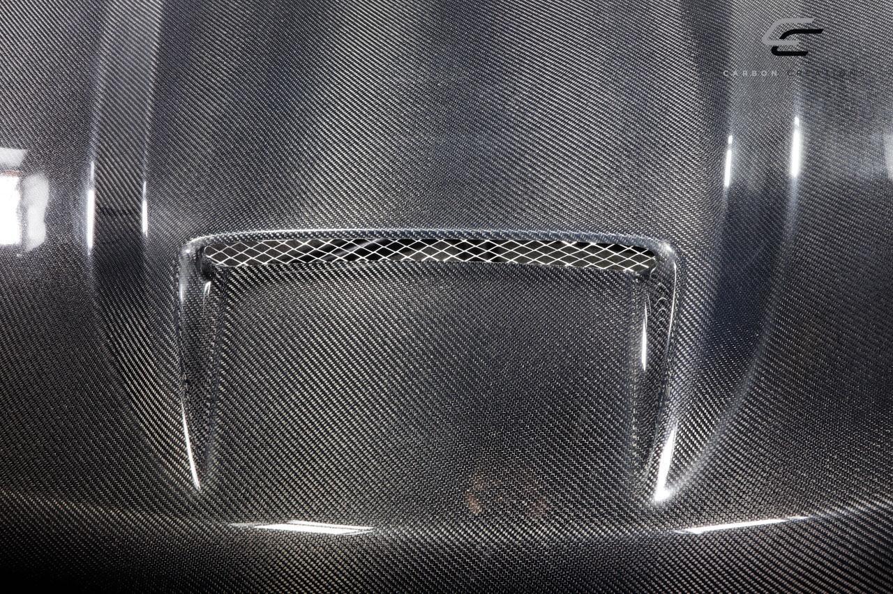 2011-2023 Dodge Durango Carbon Creations SRT Look Carbon Fiber Hood - Image 7