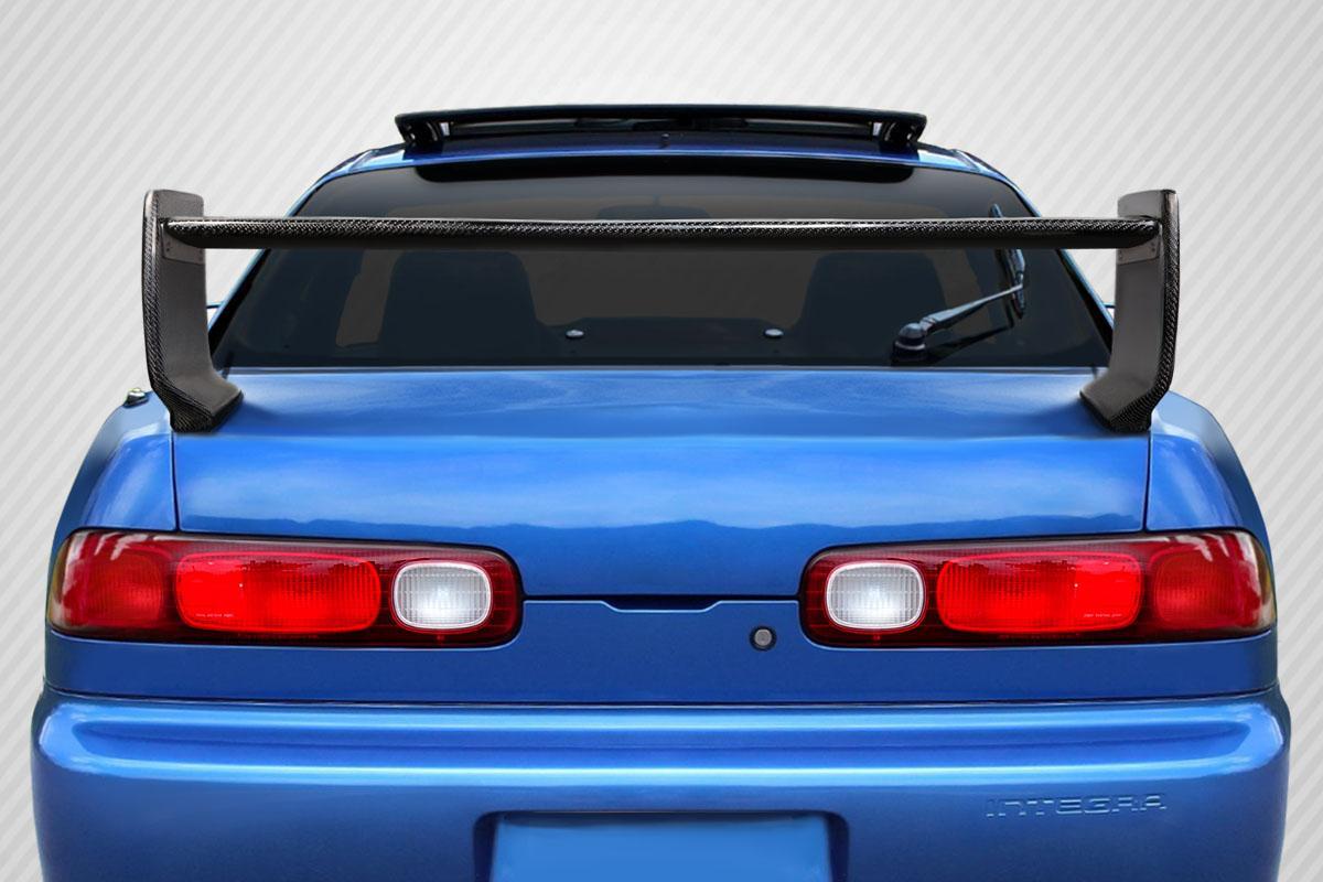 1994-2001 Acura Integra Carbon Creations Type M V2 Carbon Fiber Rear Wing - Image 1