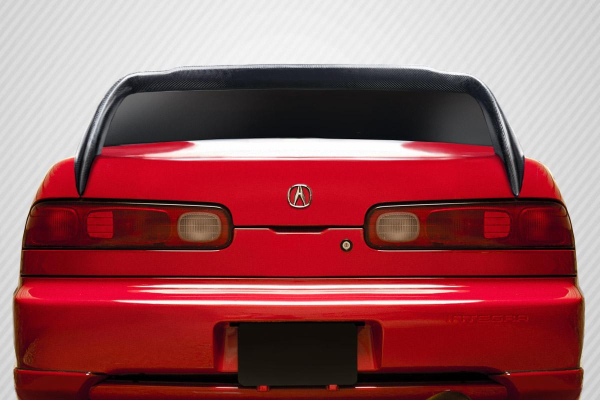 1994-2001 Acura Integra Carbon Creations Type M V1 Carbon Fiber Rear Wing - Image 1