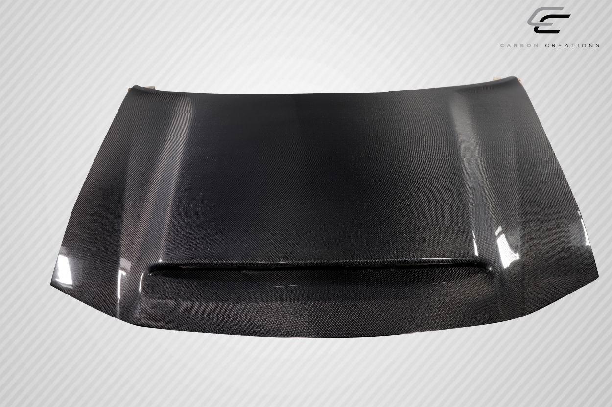 2006-2010 Dodge Charger Carbon Creations Demon Look Carbon Fiber Hood - Image 3