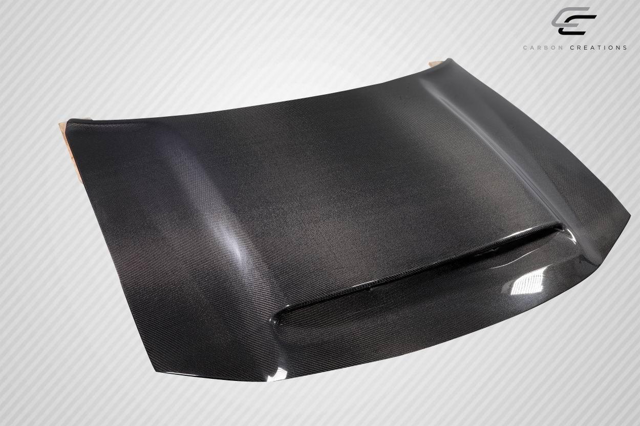 2006-2010 Dodge Charger Carbon Creations Demon Look Carbon Fiber Hood - Image 5
