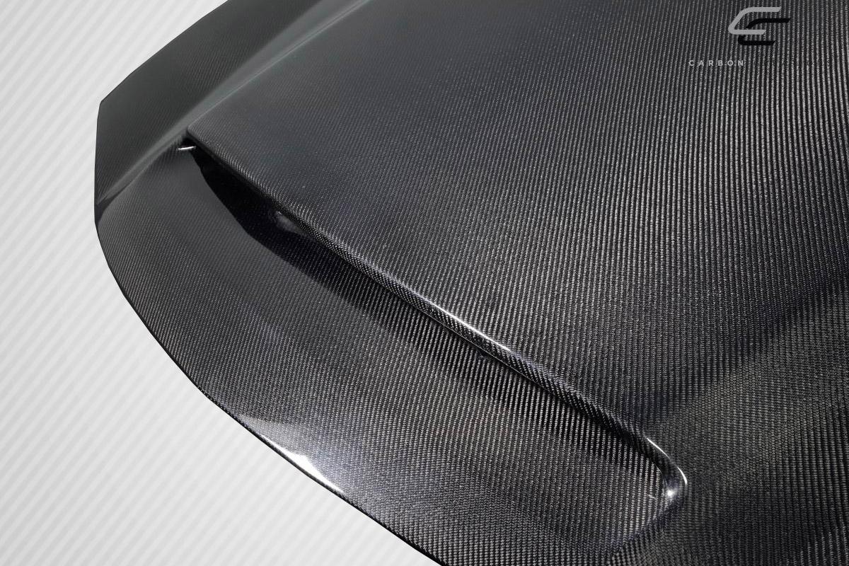 2006-2010 Dodge Charger Carbon Creations Demon Look Carbon Fiber Hood - Image 6