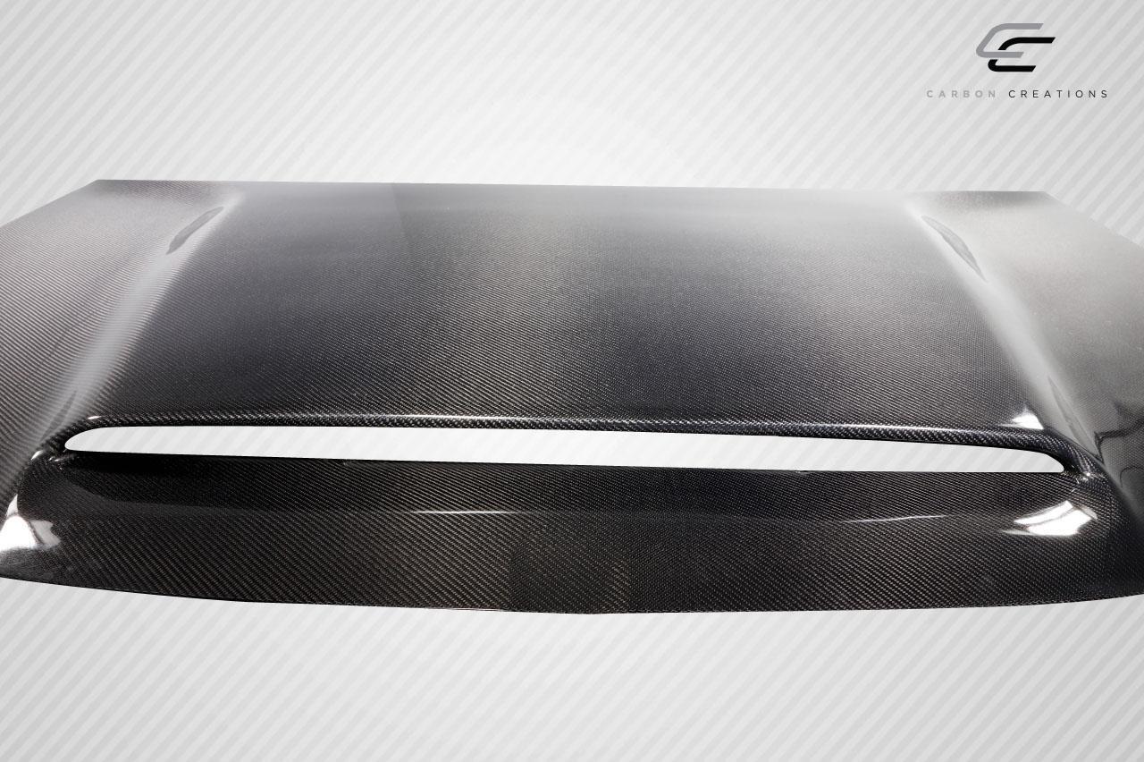 2015-2023 Dodge Charger Carbon Creations Demon Look Carbon Fiber Hood - Image 8