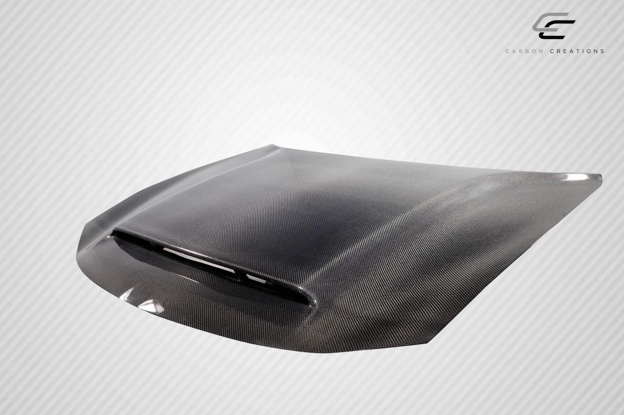 2015-2023 Dodge Charger Carbon Creations Demon Look Carbon Fiber Hood - Image 9