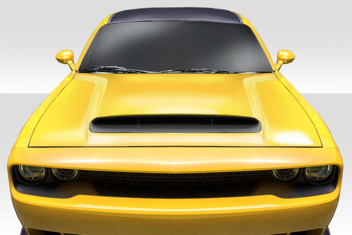 2008-2023 Dodge Challenger Duraflex Demon Look Hood - Image 1