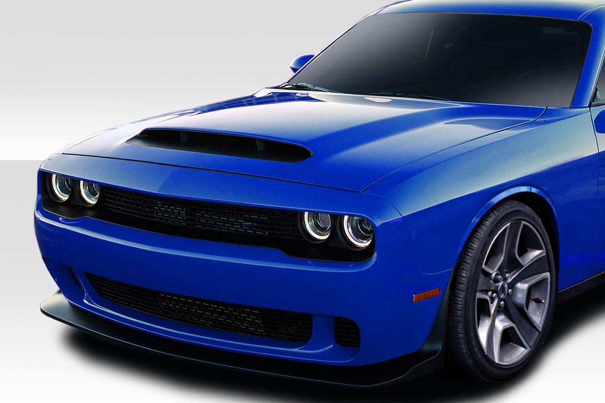 2008-2023 Dodge Challenger Duraflex Demon Look Hood - Image 2