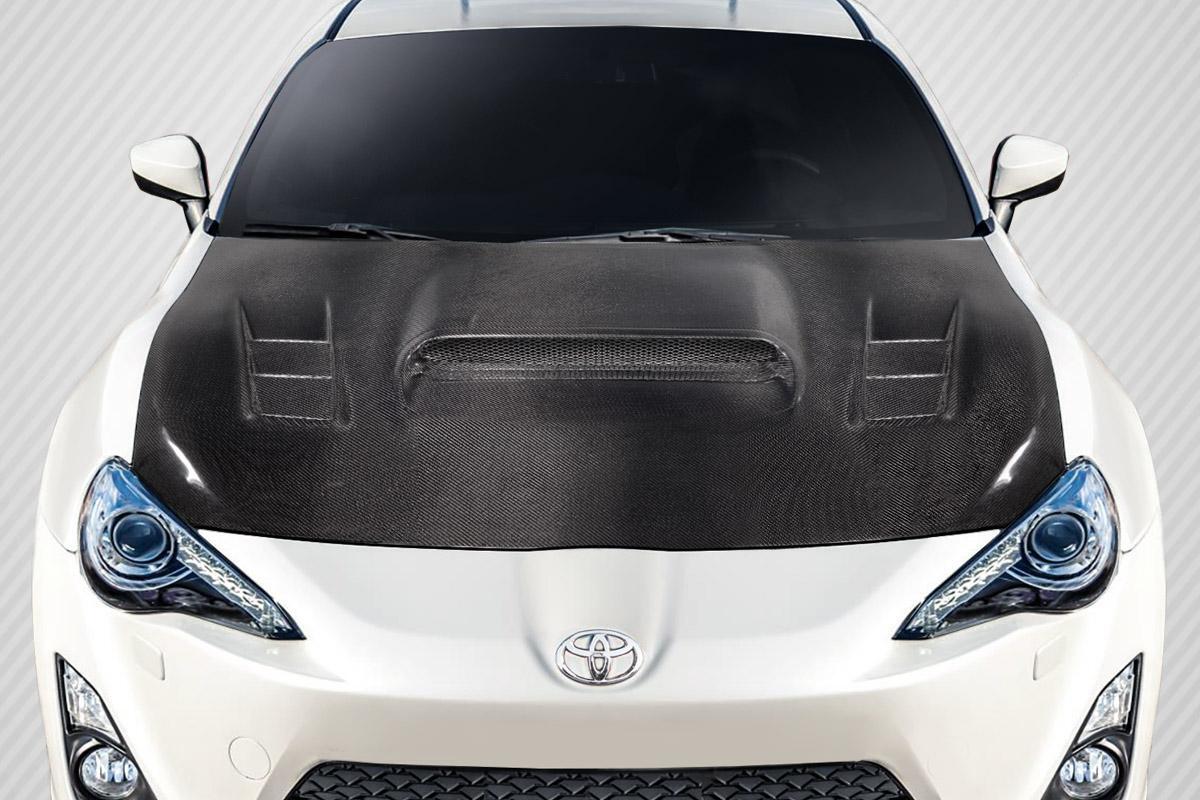 2013-2020 Scion FRS Carbon Creations STI Look Carbon Fiber Hood - Image 1