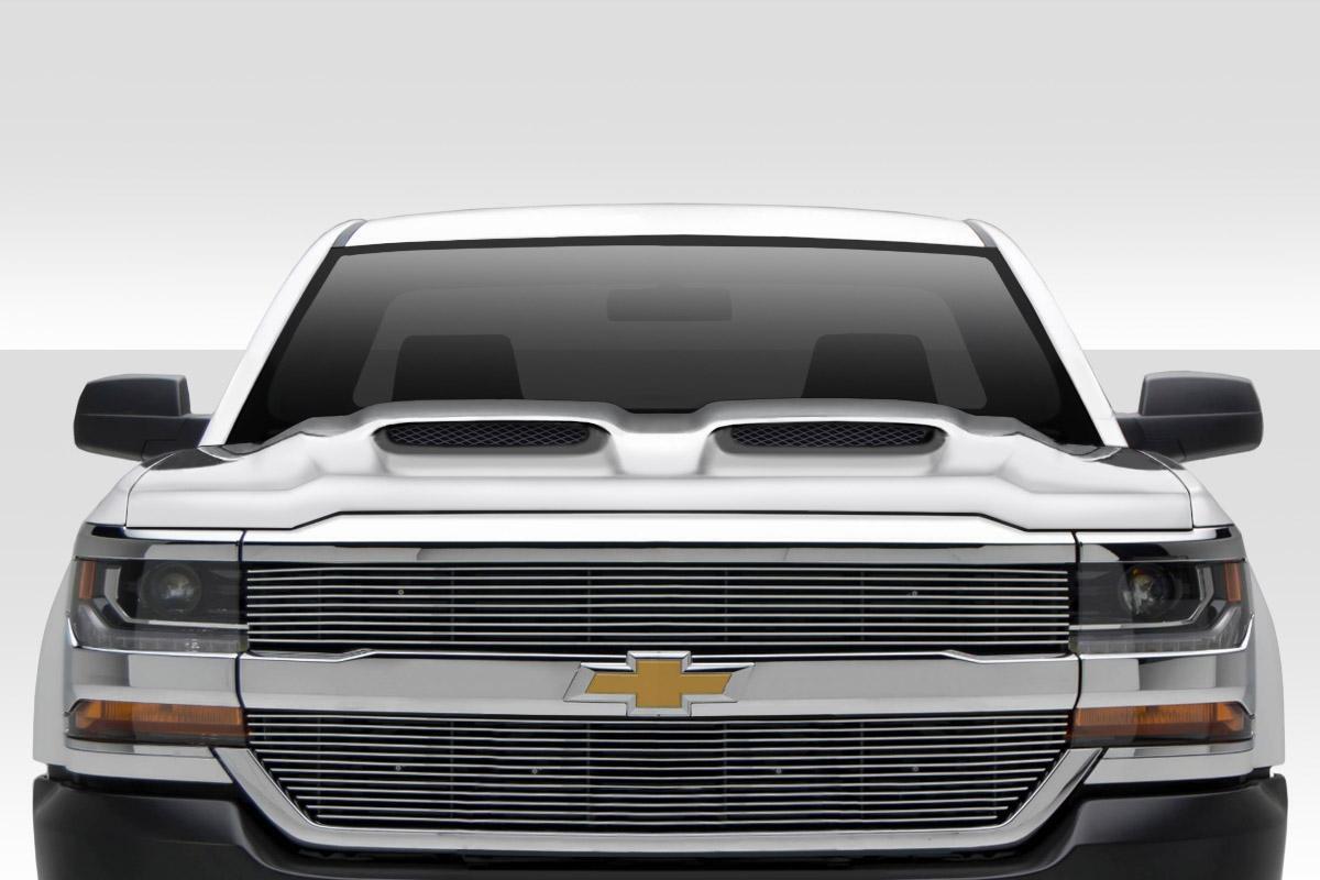 2016-2018 Chevrolet Silverado Duraflex Dual Ram Air Hood - Image 2