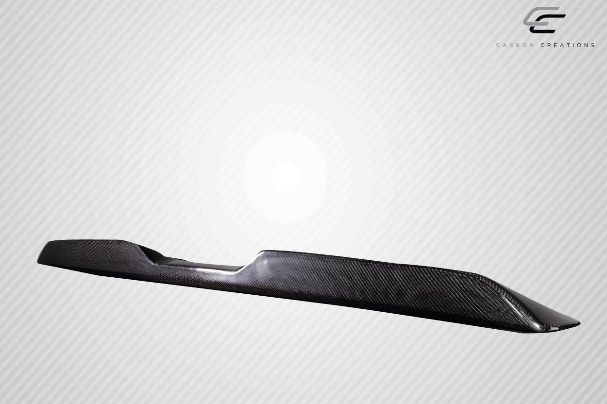 2008-2023 Dodge Challenger Carbon Creations Demon Look Carbon Fiber Rear Wing - Image 3