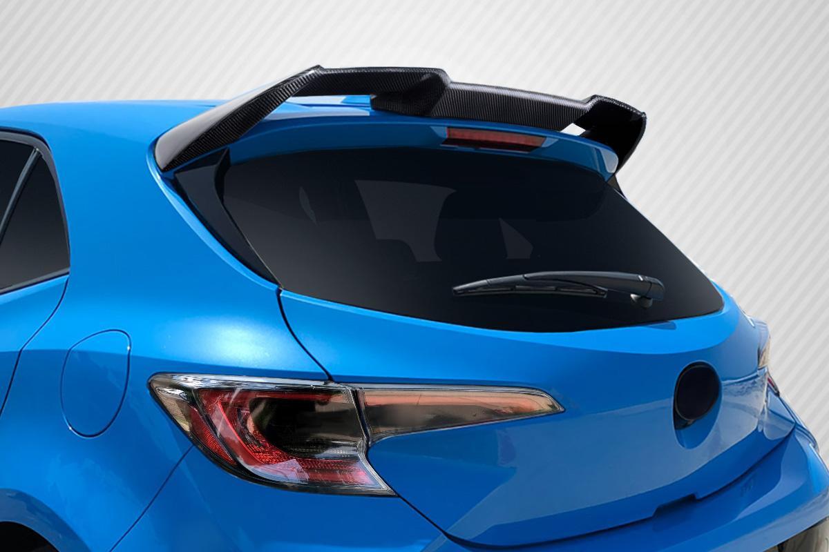 2019-2023 Toyota Corolla Carbon Creations A Spec Carbon Fiber Rear Wing - Image 1
