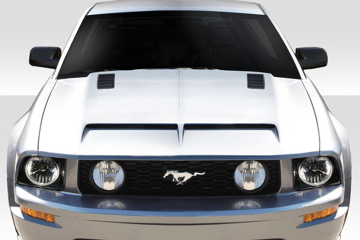 2005-2009 Ford Mustang Duraflex GT500 V3 Hood - Image 1