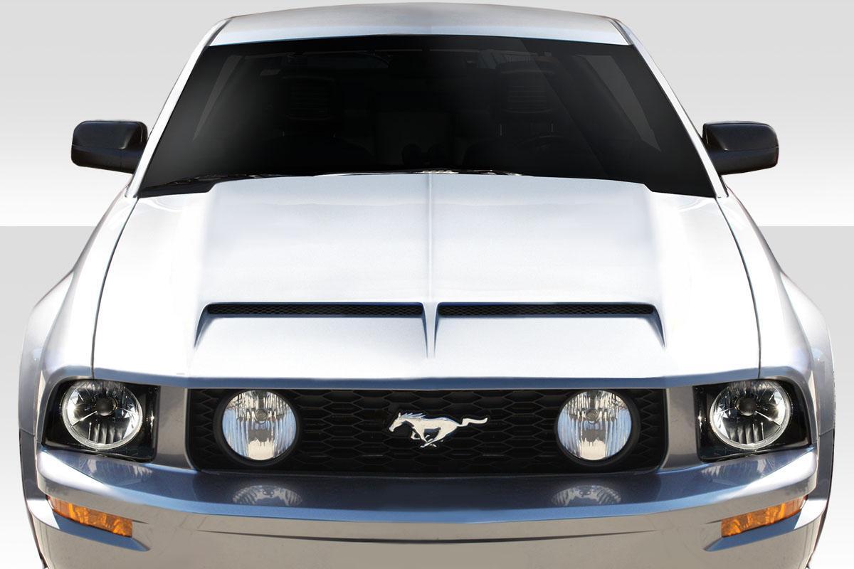 2005-2009 Ford Mustang Duraflex GT500 V4 Hood - Image 1