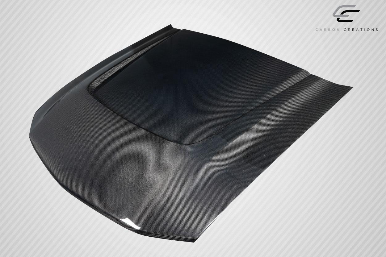 2005-2009 Ford Mustang Carbon Creations GTH Carbon Fiber Hood - Image 3