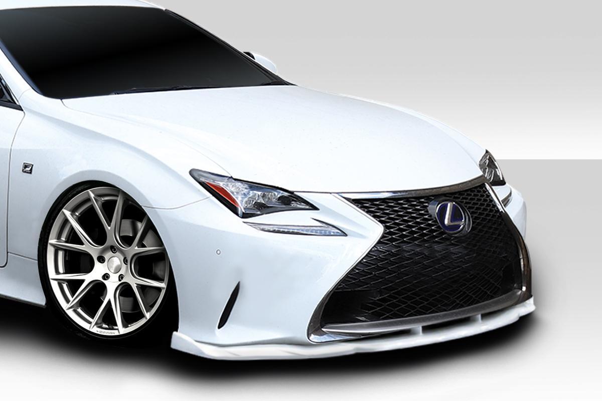 2014-2018 Lexus RC Duraflex AG Design Front Lip - Image 2