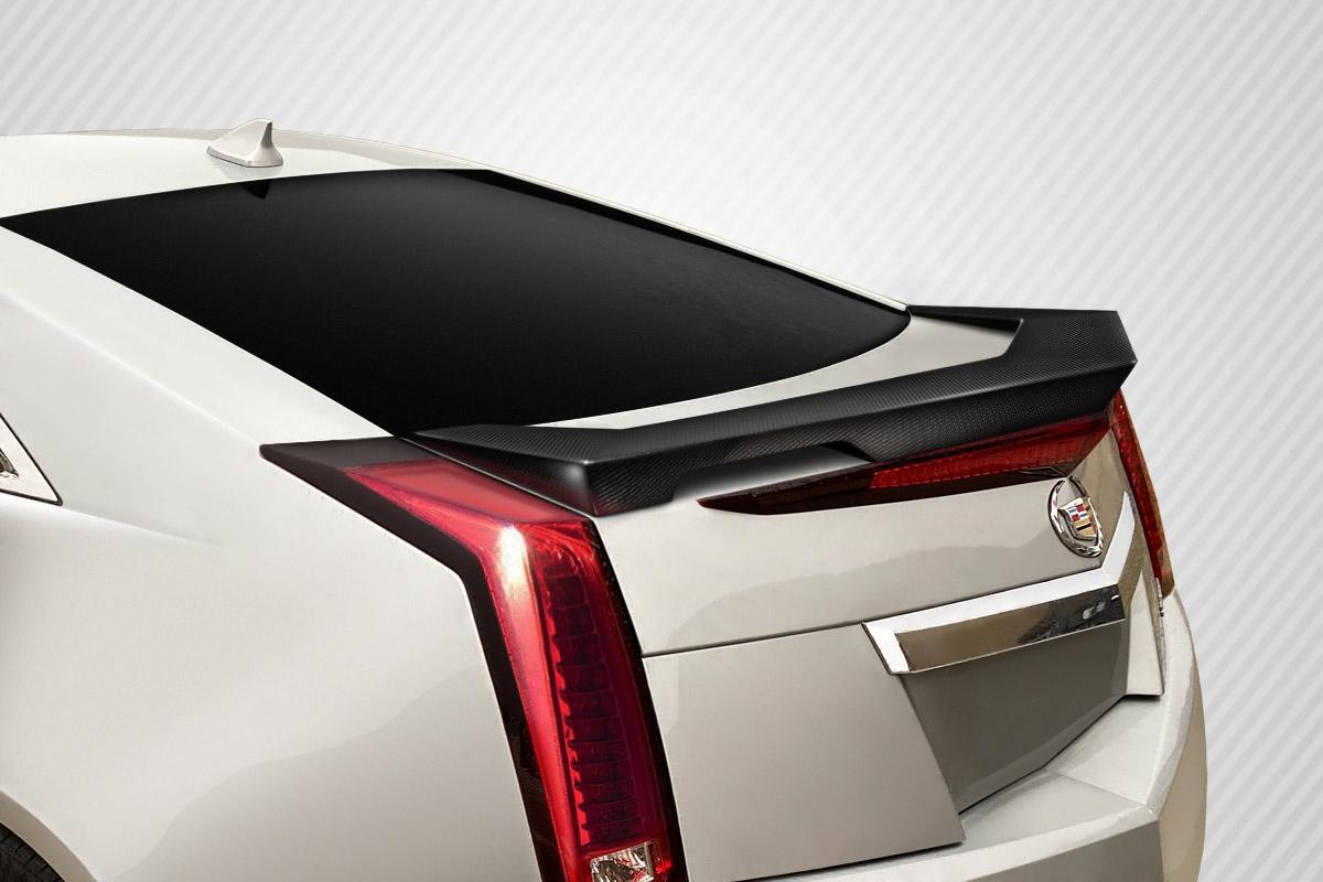 2011-2014 Cadillac CTS Carbon Creations PCR Carbon Fiber Rear Wing - Image 1