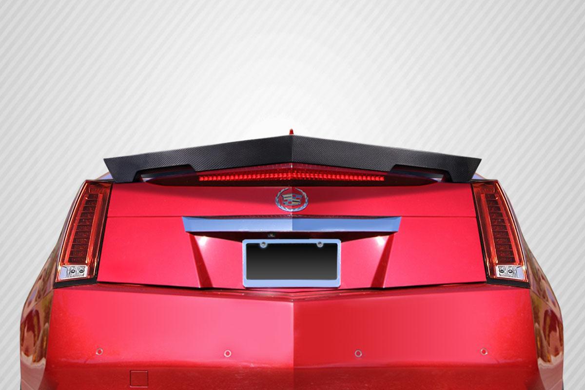 2011-2014 Cadillac CTS Carbon Creations PCR Carbon Fiber Rear Wing - Image 2