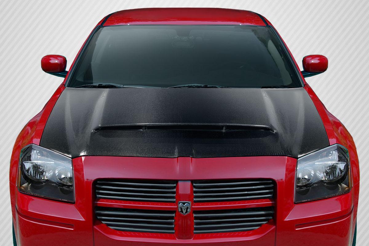 2005-2007 Dodge Magnum Carbon Creations Demon Look Carbon Fiber Hood - Image 1