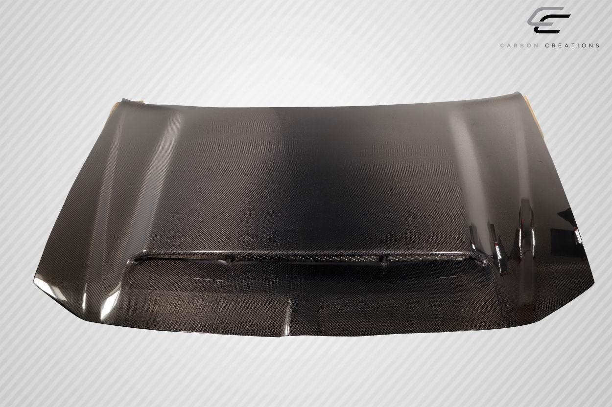 2005-2007 Dodge Magnum Carbon Creations Demon Look Carbon Fiber Hood - Image 2