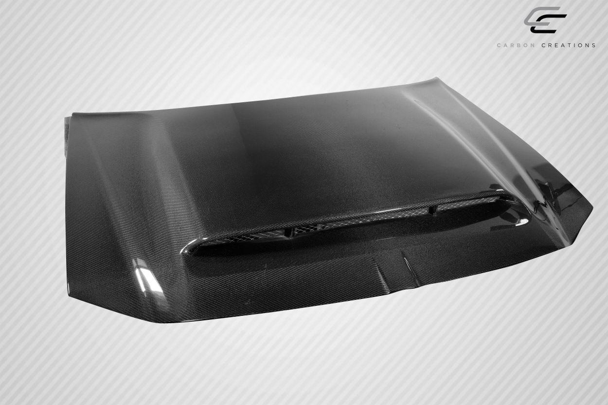 2005-2007 Dodge Magnum Carbon Creations Demon Look Carbon Fiber Hood - Image 4