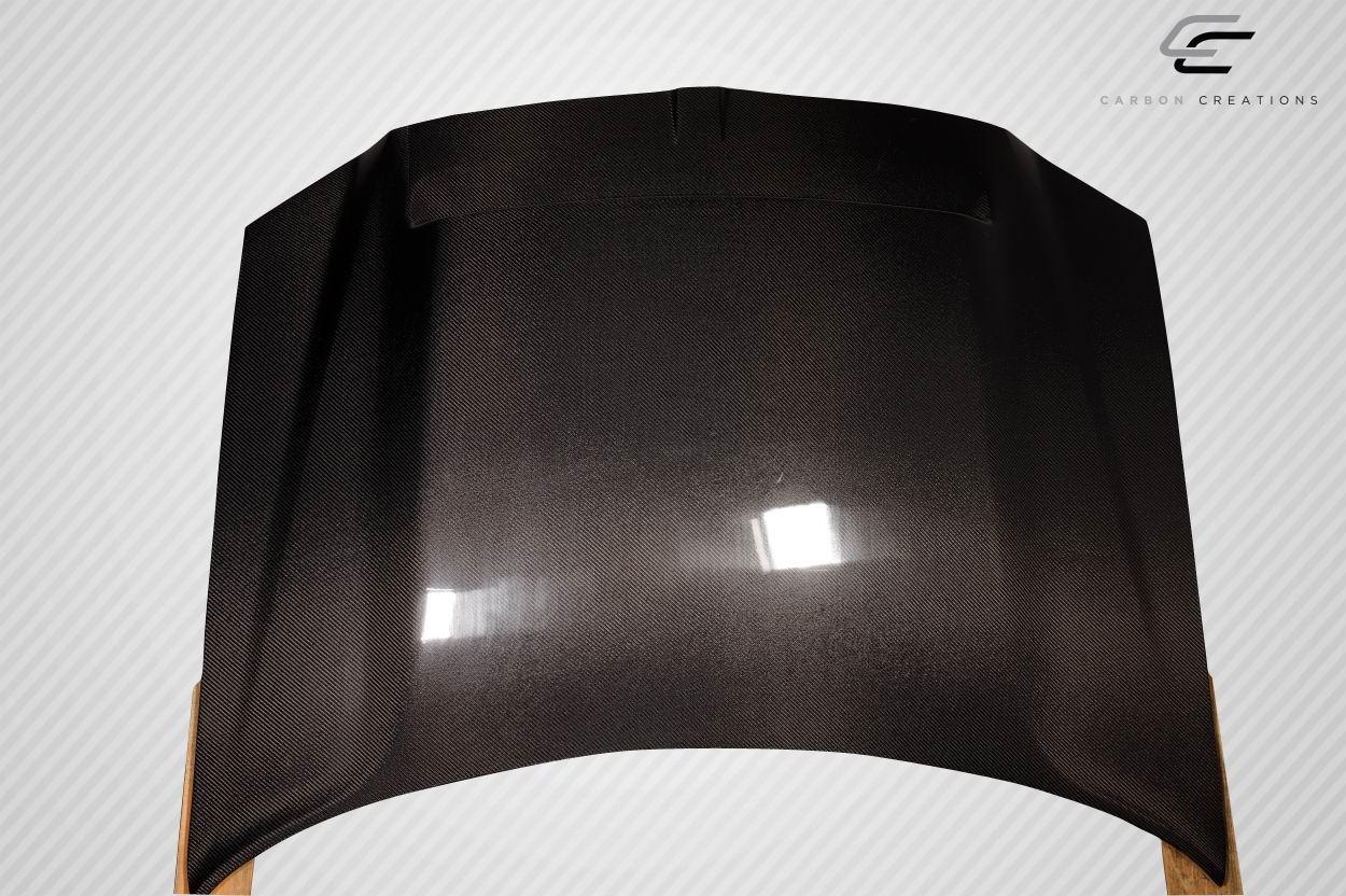 2005-2007 Dodge Magnum Carbon Creations Demon Look Carbon Fiber Hood - Image 7