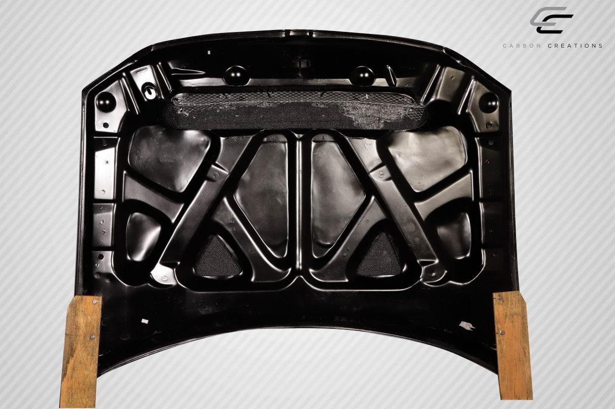 2005-2007 Dodge Magnum Carbon Creations Demon Look Carbon Fiber Hood - Image 8