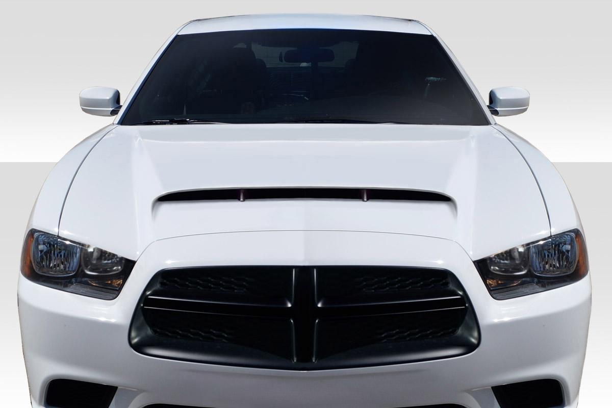2011-2014 Dodge Charger Duraflex Demon Look Hood - Image 1