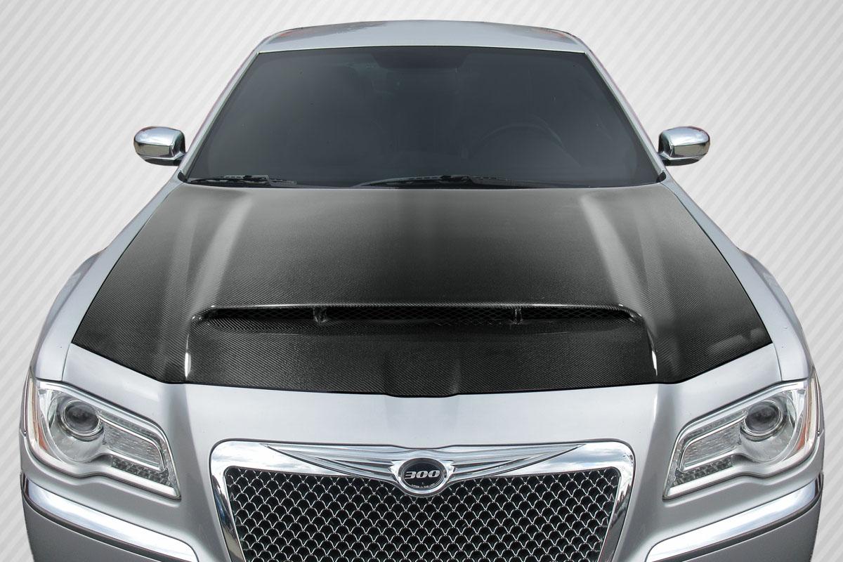 2011-2023 Chrysler 300 Carbon Creations Demon Look Carbon Fiber Hood - Image 1
